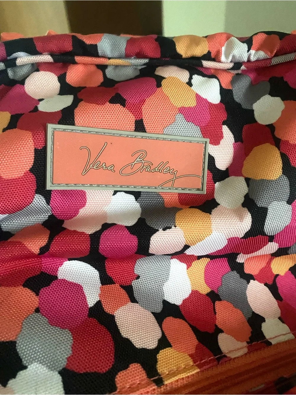 Vera Bradley Lighten Up Just Right Backpack Pixie Confetti Bag School Travel